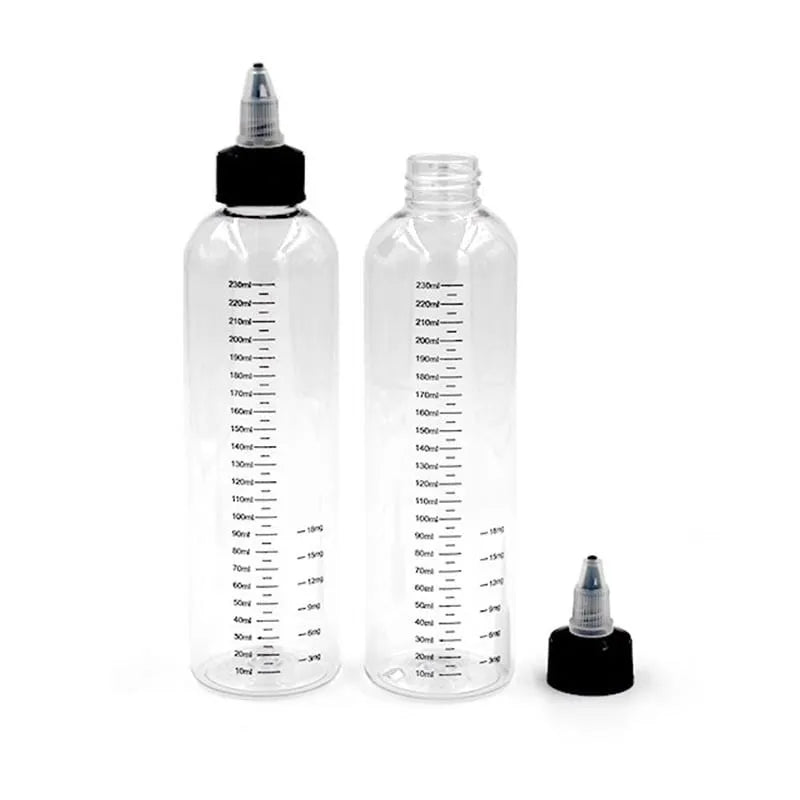 Flacon Twist gradué 250 ml vide – souple, résistant et précis pour DIY e-liquide