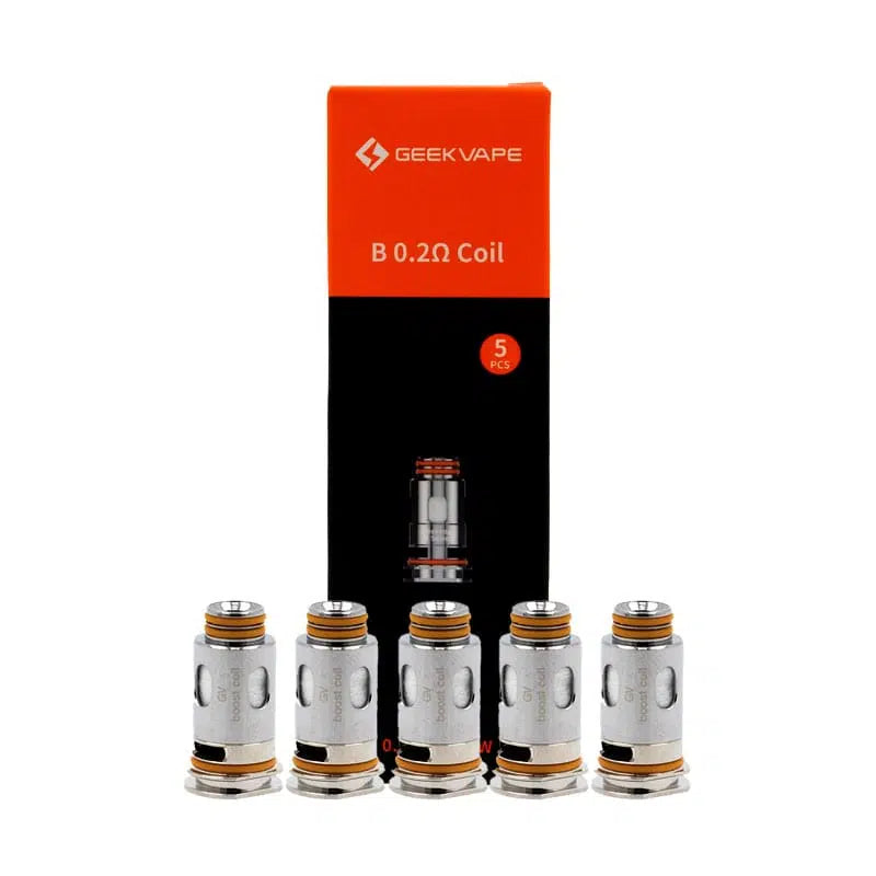 Pack de 5 résistances B Series GeekVape – mesh coil pour vape DL et MTL