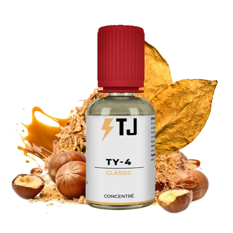 tjuice-concentre-ty4-30ml.jpg
Concentré TY-4 30ML T-Juice – arôme classic blond, noisette grillée et sucre caramélisé pour e-liquide DIY.