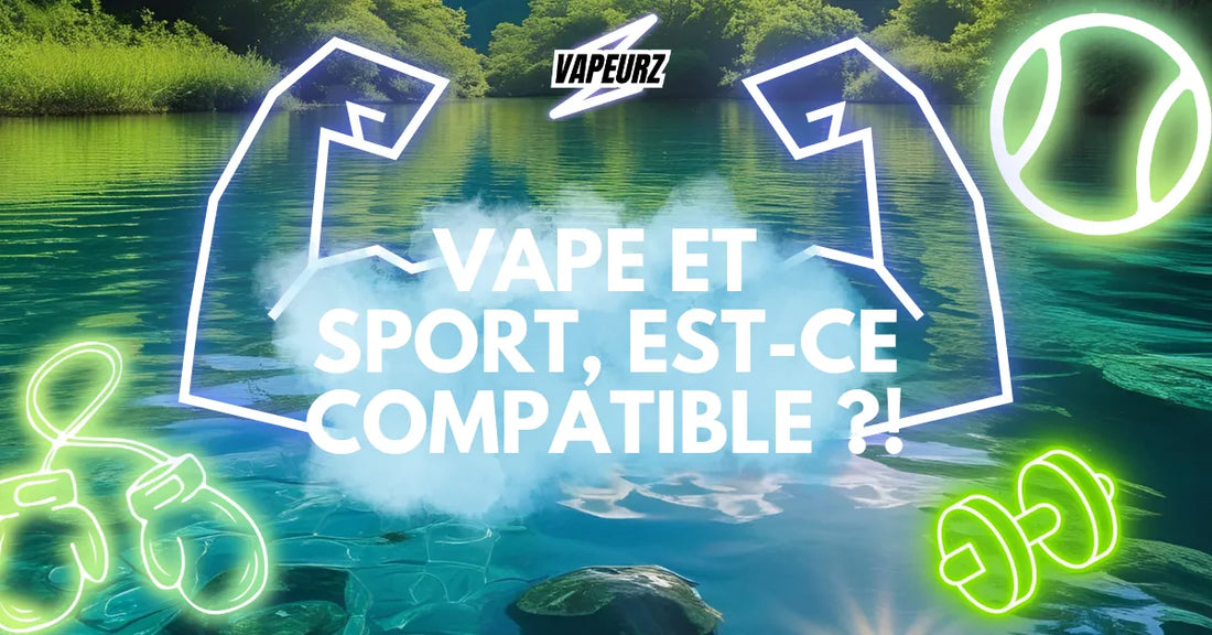 Image de l'article Vape et sport, est-ce compatible ? - Analyse des effets de la vape sur la pratique sportive, la performance physique et la sante. 