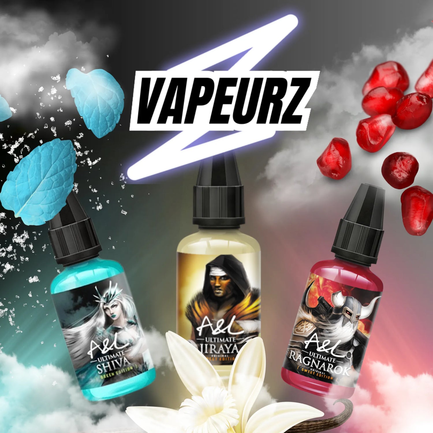 Arômes concentrés DIY pour e-liquide – saveurs fruitées, gourmandes, mentholées et classiques pour créer vos recettes maison de cigarette électronique