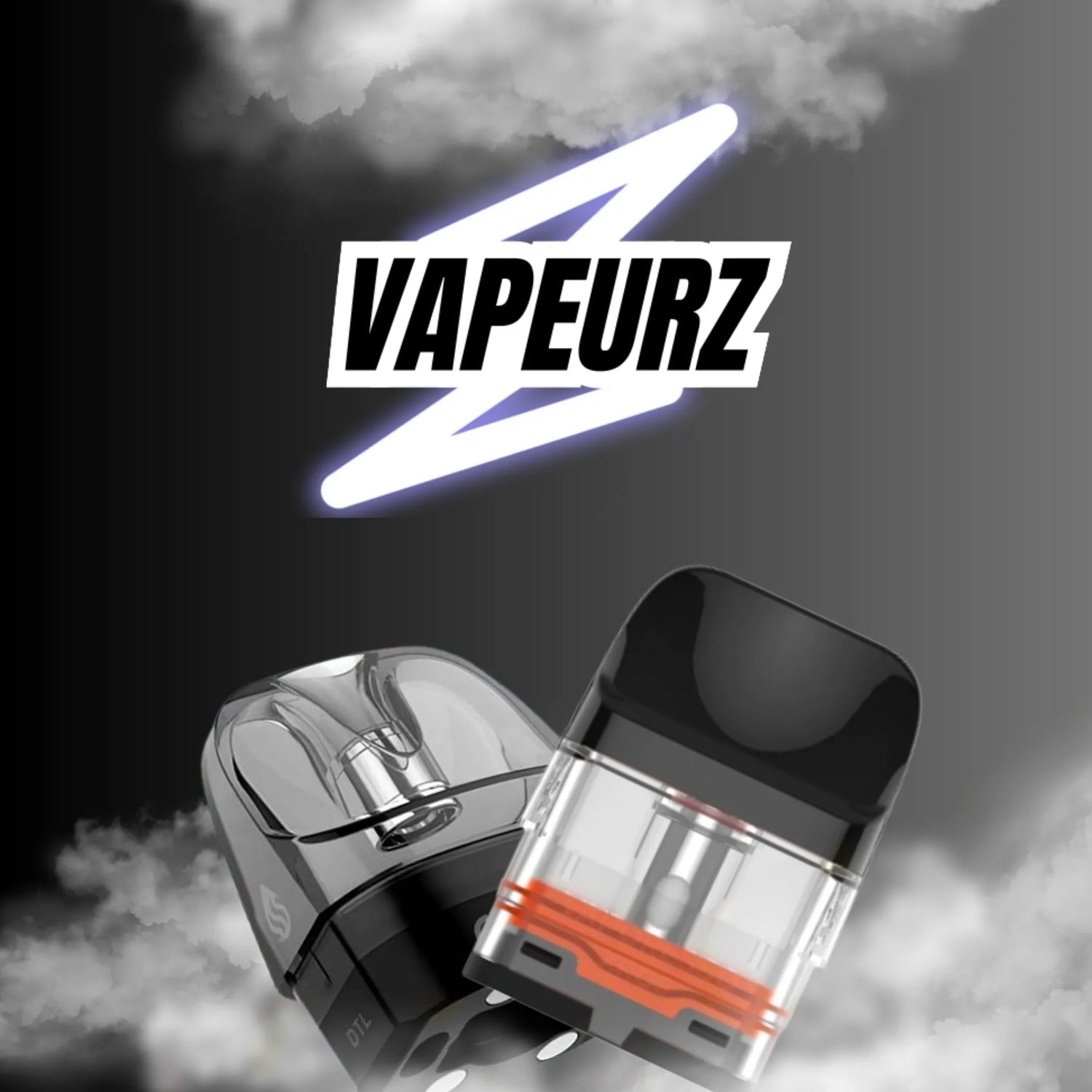 Résistances et cartouches pod pour cigarette électronique, compatibles avec plusieurs modèles, offrant performance et restitution optimale des saveurs