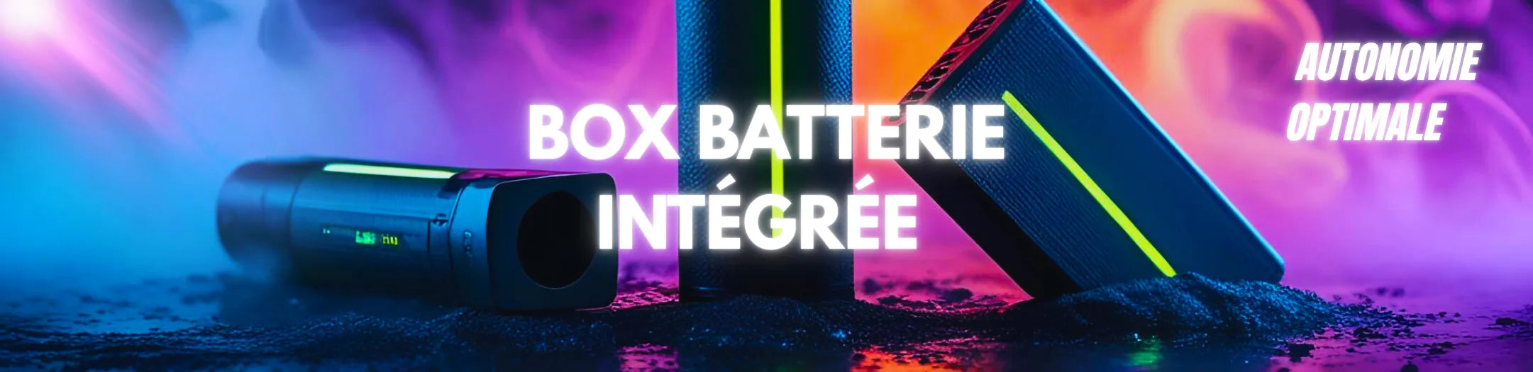 Box batterie intégrée Vapeurz cigarette électronique autonomie optimale e-cigarette mod.
