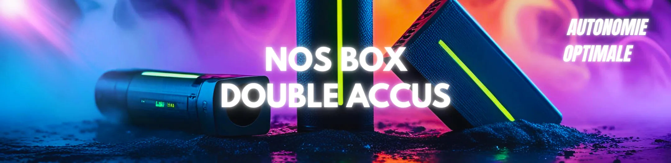 Box double accus Vapeurz cigarette électronique puissance autonomie mod e-cigarette.