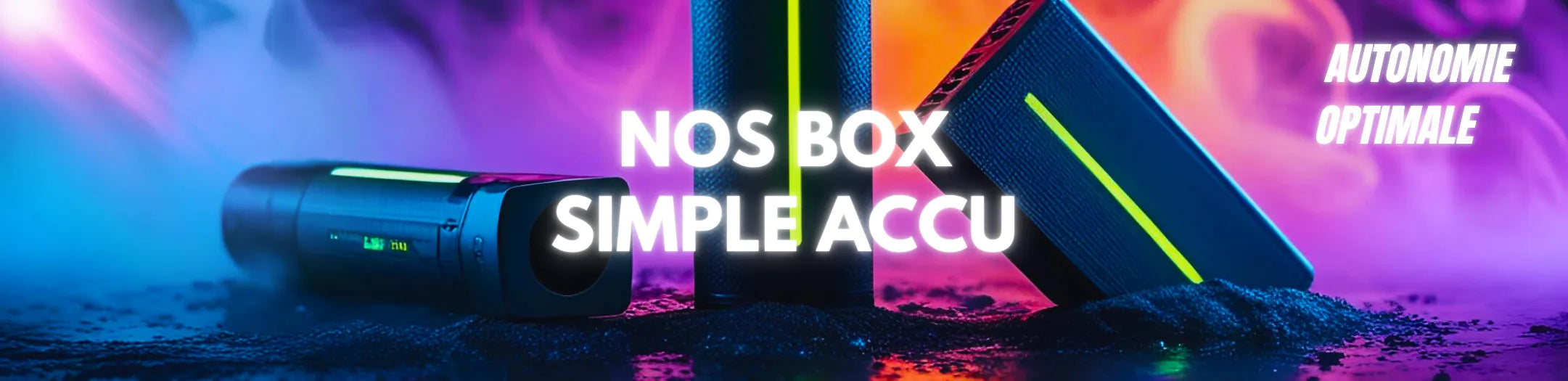 Box simple accu Vapeurz cigarette électronique autonomie optimale mod e-cigarette.