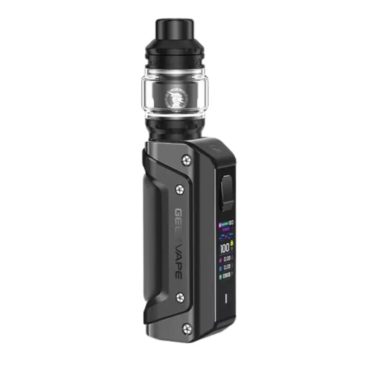 GeekVape Aegis Solo 3 – Kit 100W, accu 18650, clearomiseur Zeus 5.5 ml, résistances Z Series, recharge USB-C.