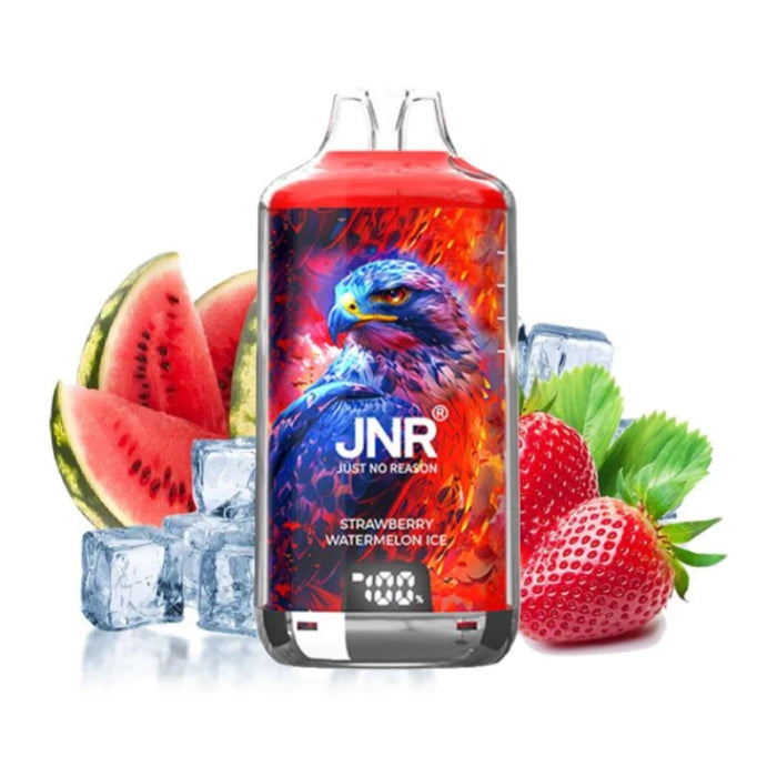 Puff Falcon X 28K JNR – saveur fraise pastèque, vape fruitée, douce et rafraîchissante.