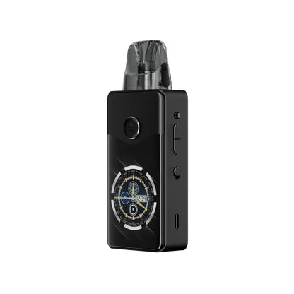 Pod Vinci E120 Voopoo, couleur spray black, batterie 4500 mAh, puissance 120 W, écran TFT 2.6", cartouche 5 ml, résistances PnP X, design aluminium compact.