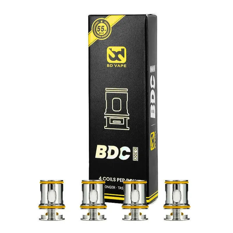 Résistances BDC BD Vape pack de 4 pour clearomiseur Precisio Sub-Ohm, coils sub-ohm DL vapeur dense