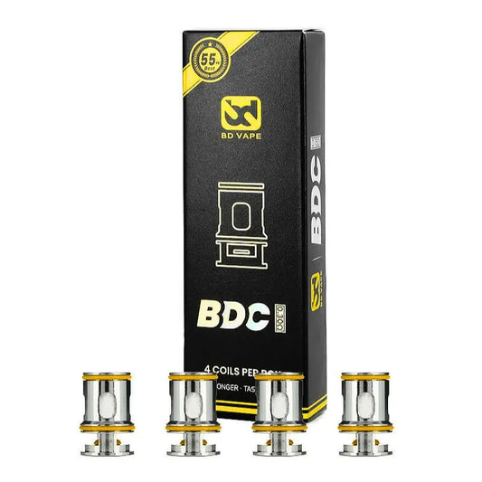 Résistances BDC BD Vape pack de 4 pour clearomiseur Precisio Sub-Ohm, coils sub-ohm DL vapeur dense